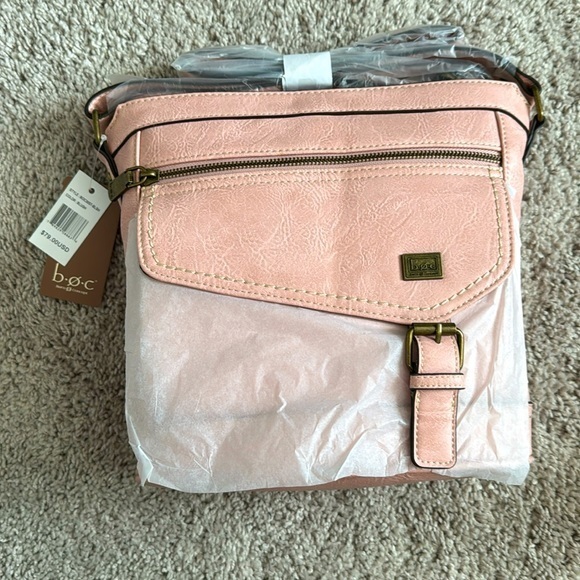 Born Concepts Crossbody Purse Blush - Picture 1 of 5